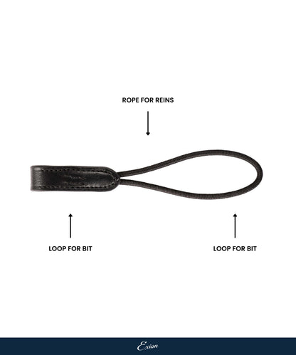 Bridles & Reins ExionPro Rope Pelham Roundings Bit Converter