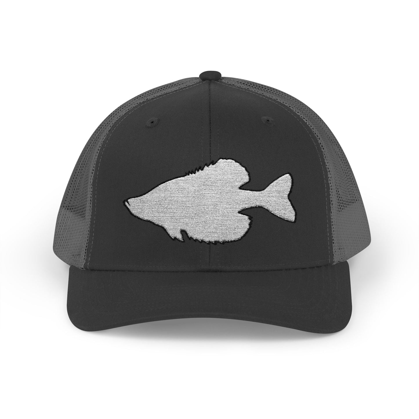 Texas Rigged Tees Crappie Silhouette — Embroidered Baseball Cap
