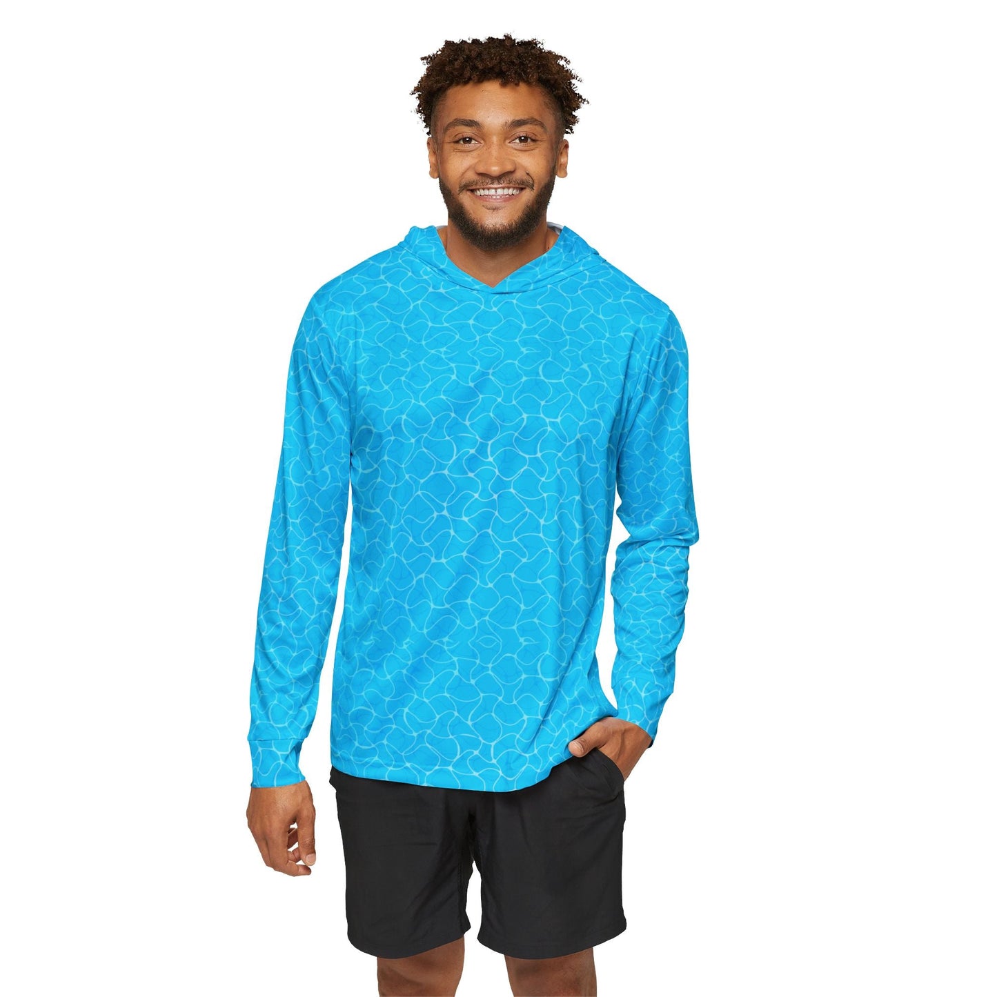 Texas Rigged Tees Outboard Motor — Unisex Fishing Pullover Hoodie (SPF 50+)