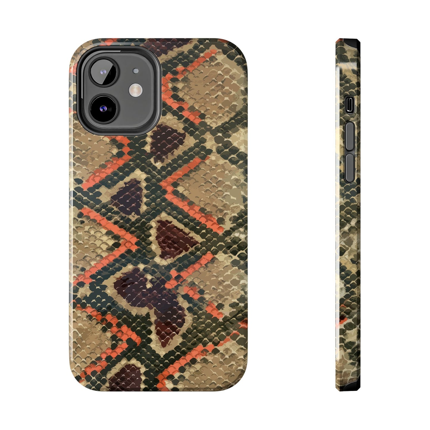 Texas Rigged Tees Burmese Python — Tough Phone Case