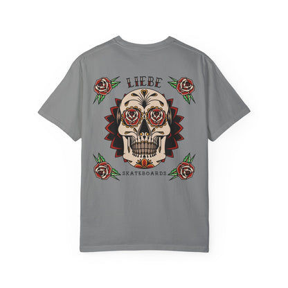 Liebe Calavera Rosa T-Shirt