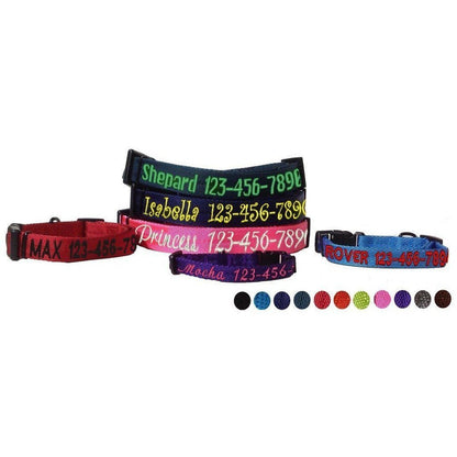 Dogline Nylon Flat Collar
