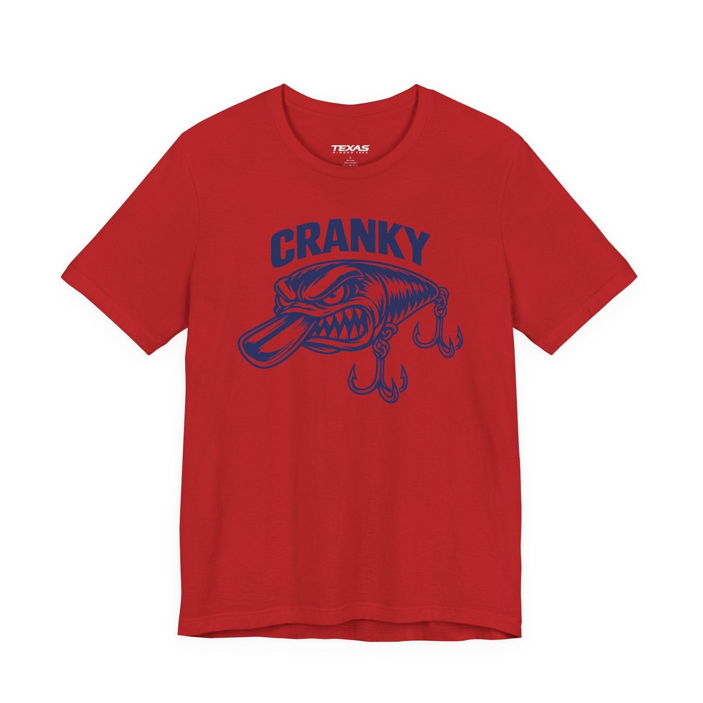 Texas Rigged Tees Cranky — Unisex Cotton Tee