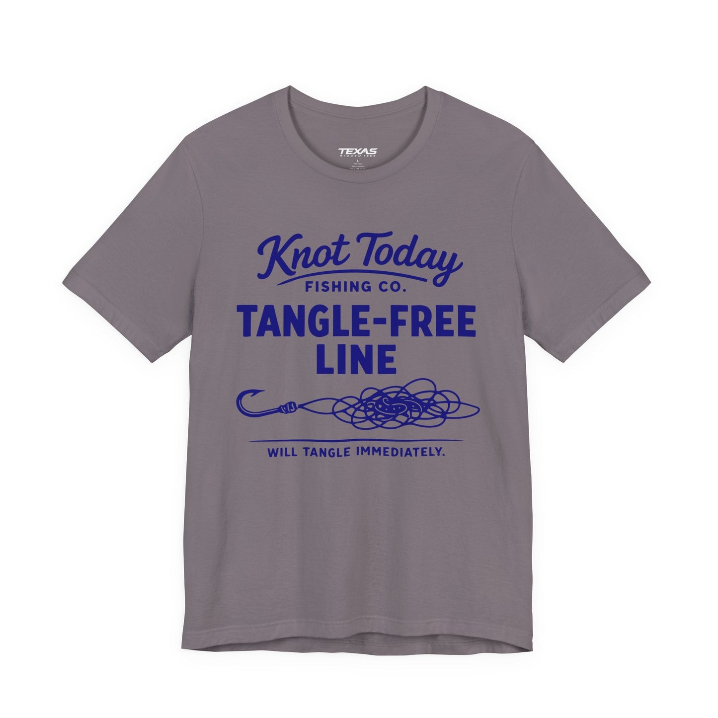 Texas Rigged Tees Knot Today Fishing Co. — Unisex Cotton Tee