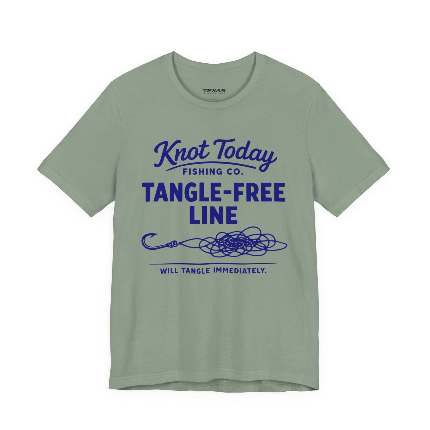 Texas Rigged Tees Knot Today Fishing Co. — Unisex Cotton Tee