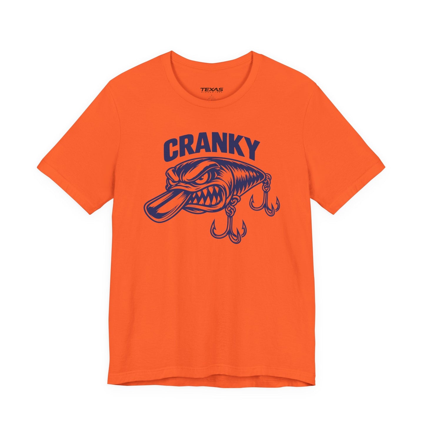 Texas Rigged Tees Cranky — Unisex Cotton Tee
