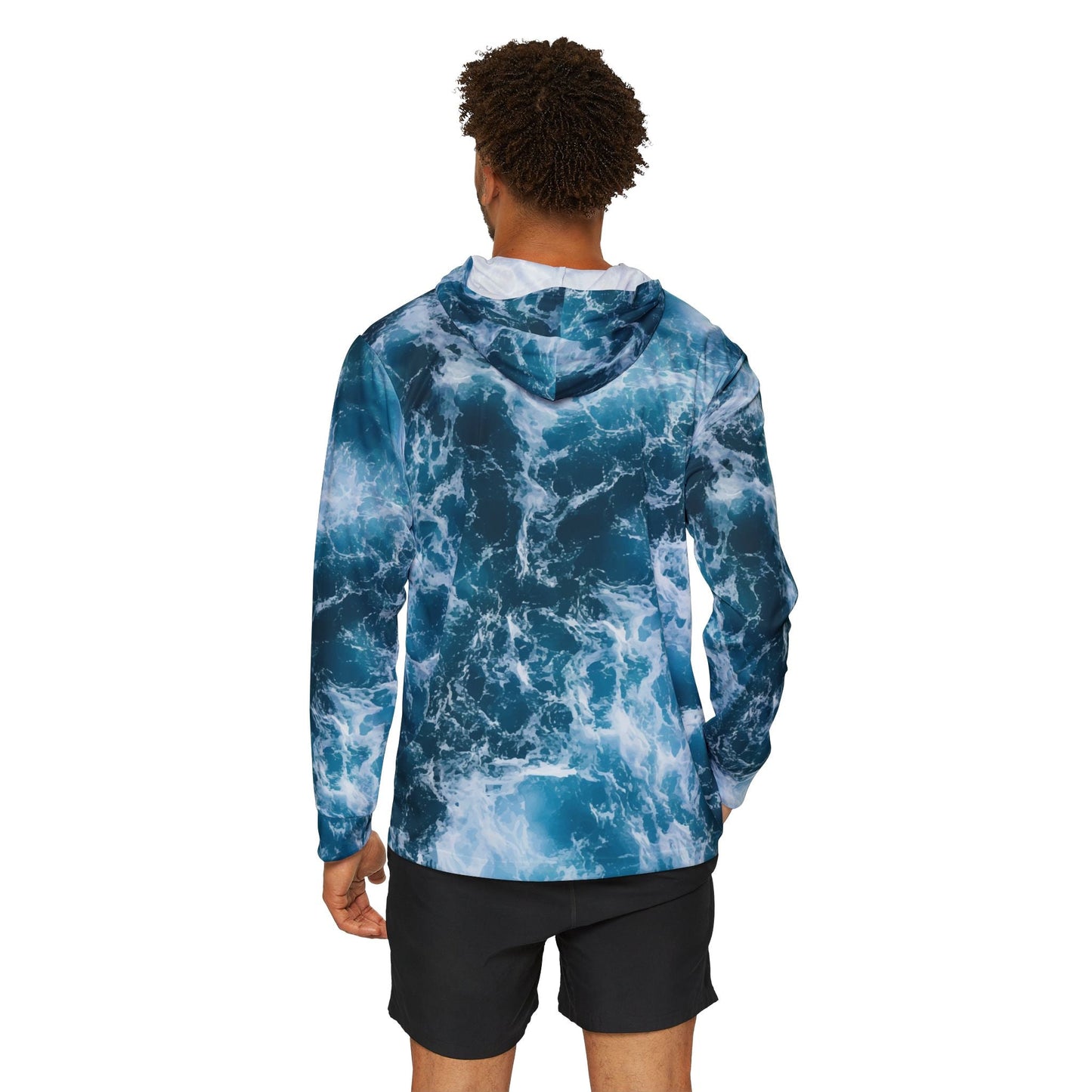 Texas Rigged Tees Rough Water — Unisex Fishing Pullover Hoodie (SPF 50+)