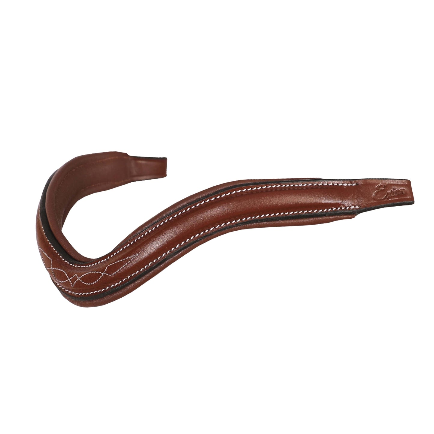 Bridles & Reins ExionPro Fancy Stitched Square Raised Padded Browband