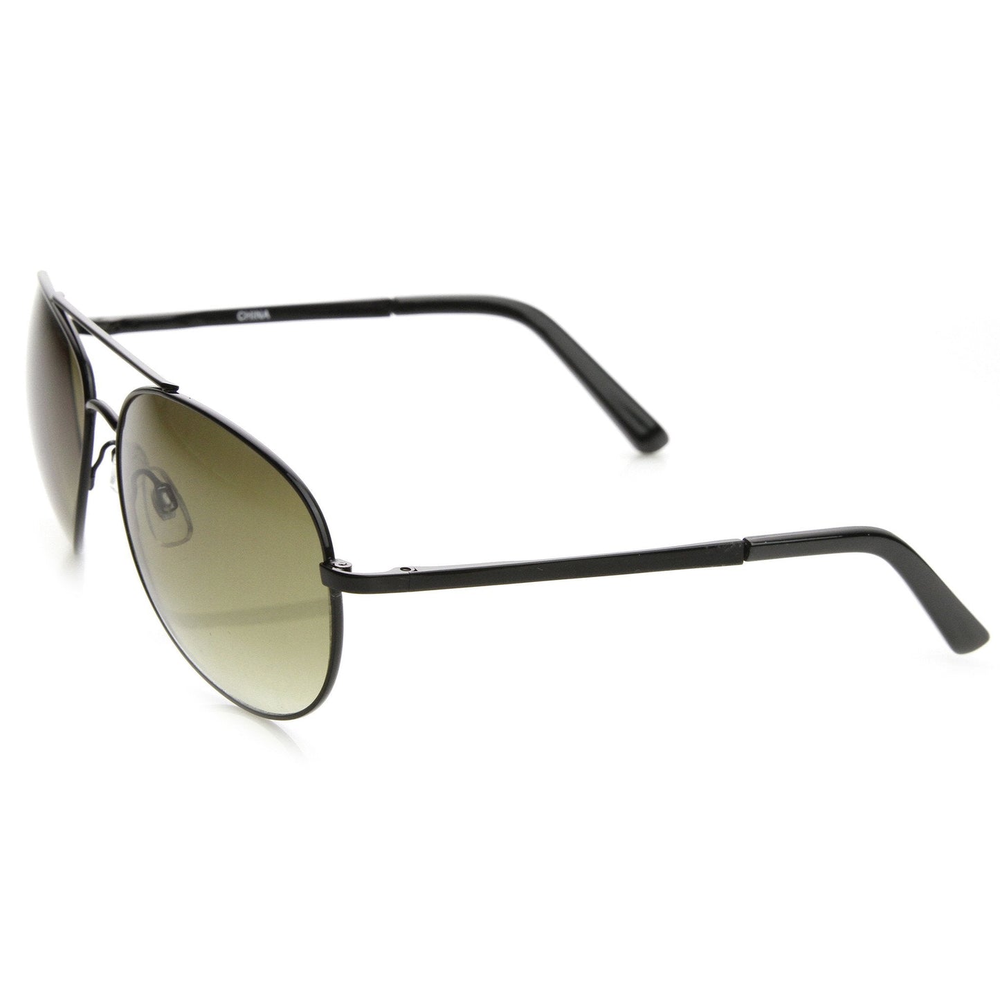 zeroUV  - Large Round Full Metal Aviator Sunglasses 1373 58mm