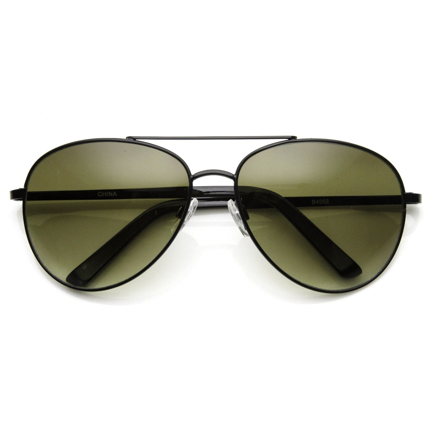 zeroUV  - Large Round Full Metal Aviator Sunglasses 1373 58mm