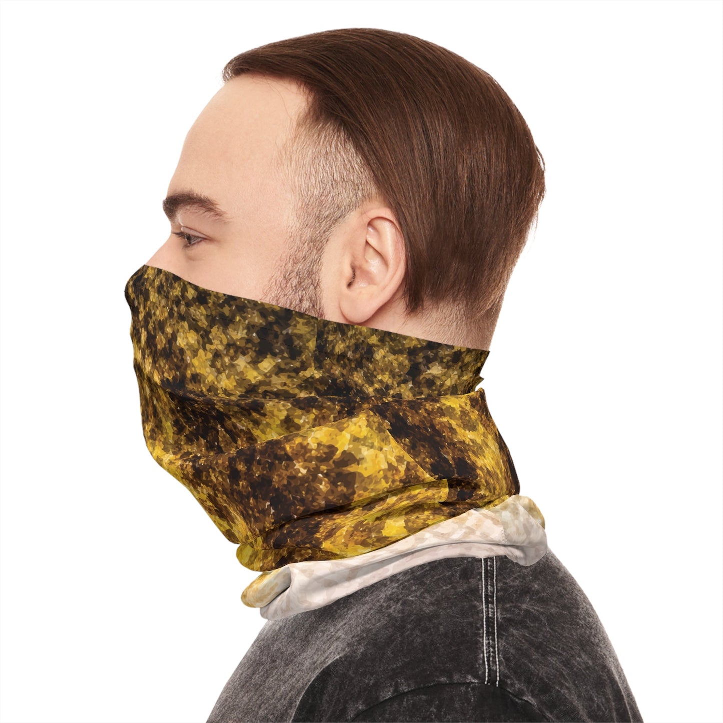 Texas Rigged Tees Smallmouth Bass — Unisex Neck Gaiter (SPF 50+)