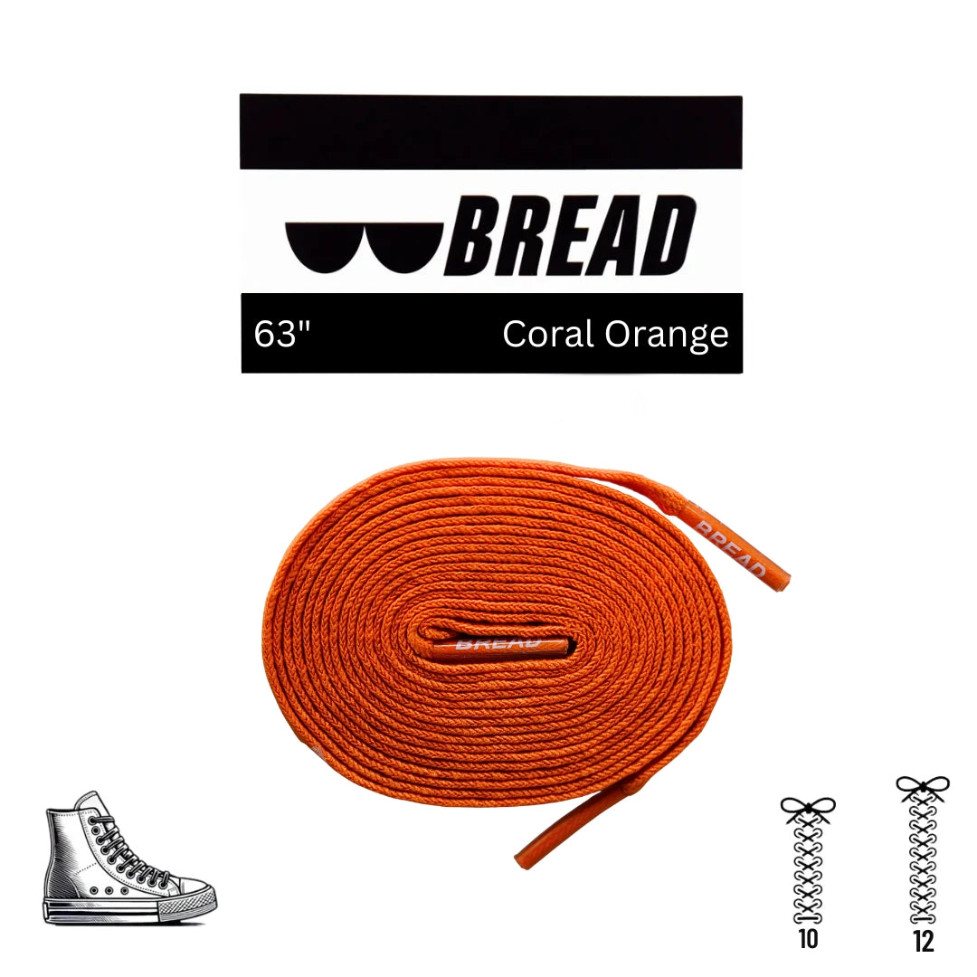 Lace Bread  Coral Orange