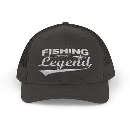 Texas Rigged Tees Fishing Legend — Embroidered Baseball Cap