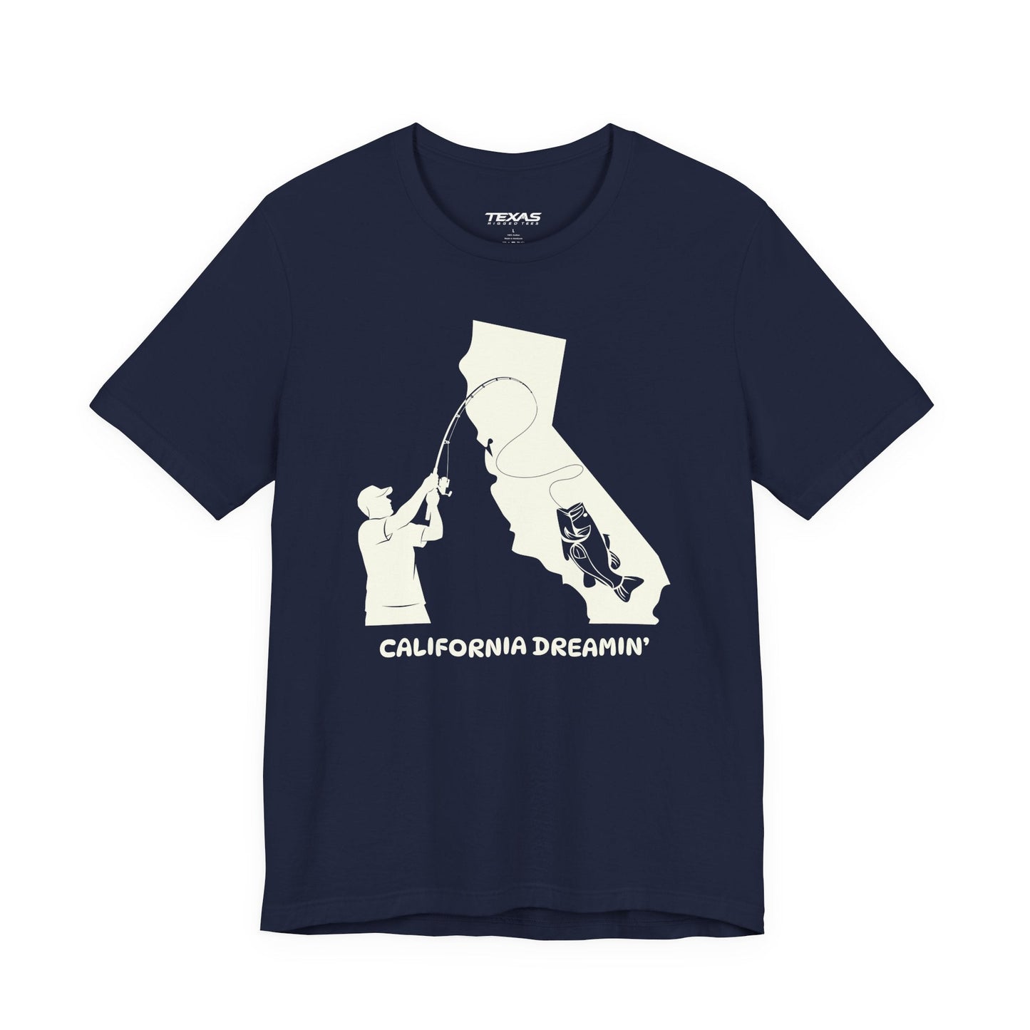 Texas Rigged Tees California Dreamin’ — Unisex Cotton Tee