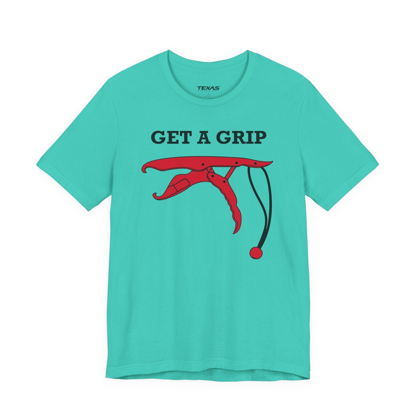 Texas Rigged Tees Get a Grip — Unisex Cotton Tee