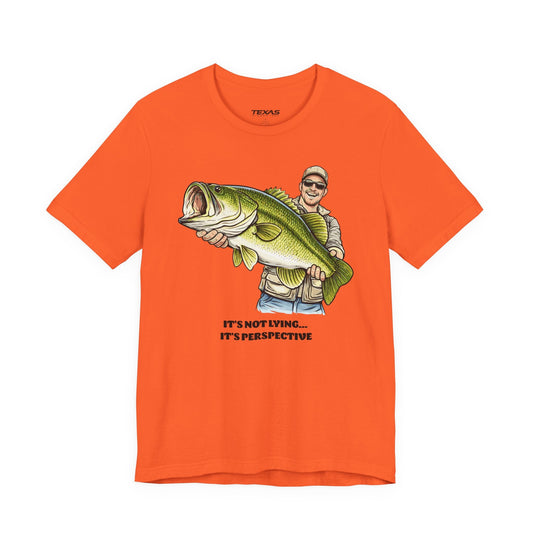 Texas Rigged Tees Forced Perspective — Unisex Cotton Tee