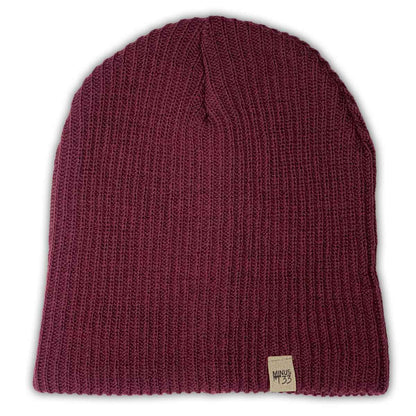 Minus33 Midweight - Everyday Rib Knit Beanie 100% Merino Wool