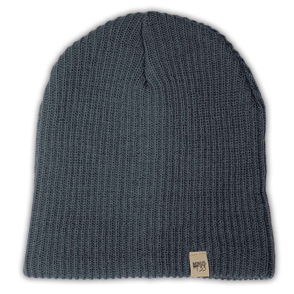Minus33 Midweight - Everyday Rib Knit Beanie 100% Merino Wool