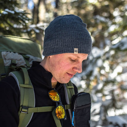 Minus33 Midweight - Everyday Rib Knit Beanie 100% Merino Wool