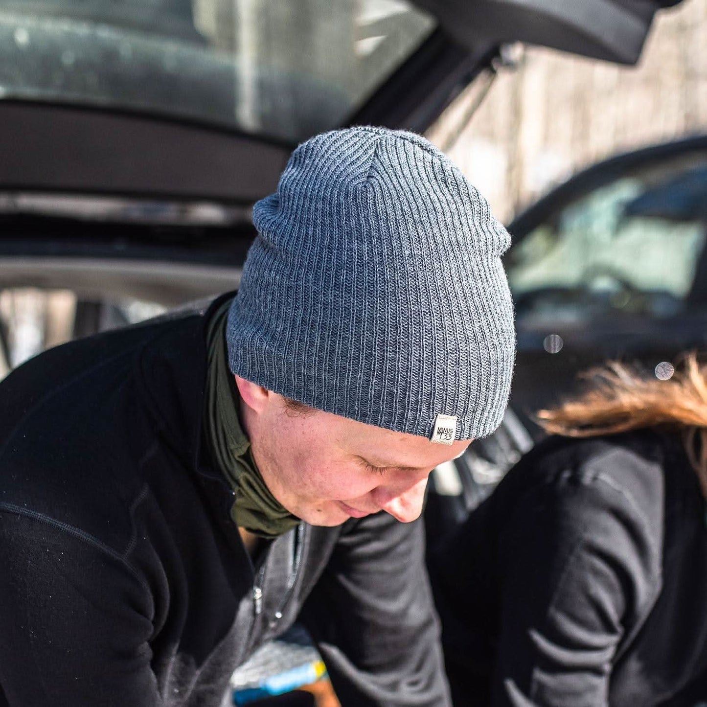 Minus33 Midweight - Everyday Rib Knit Beanie 100% Merino Wool