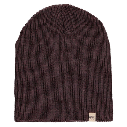 Minus33 Midweight - Everyday Rib Knit Beanie 100% Merino Wool
