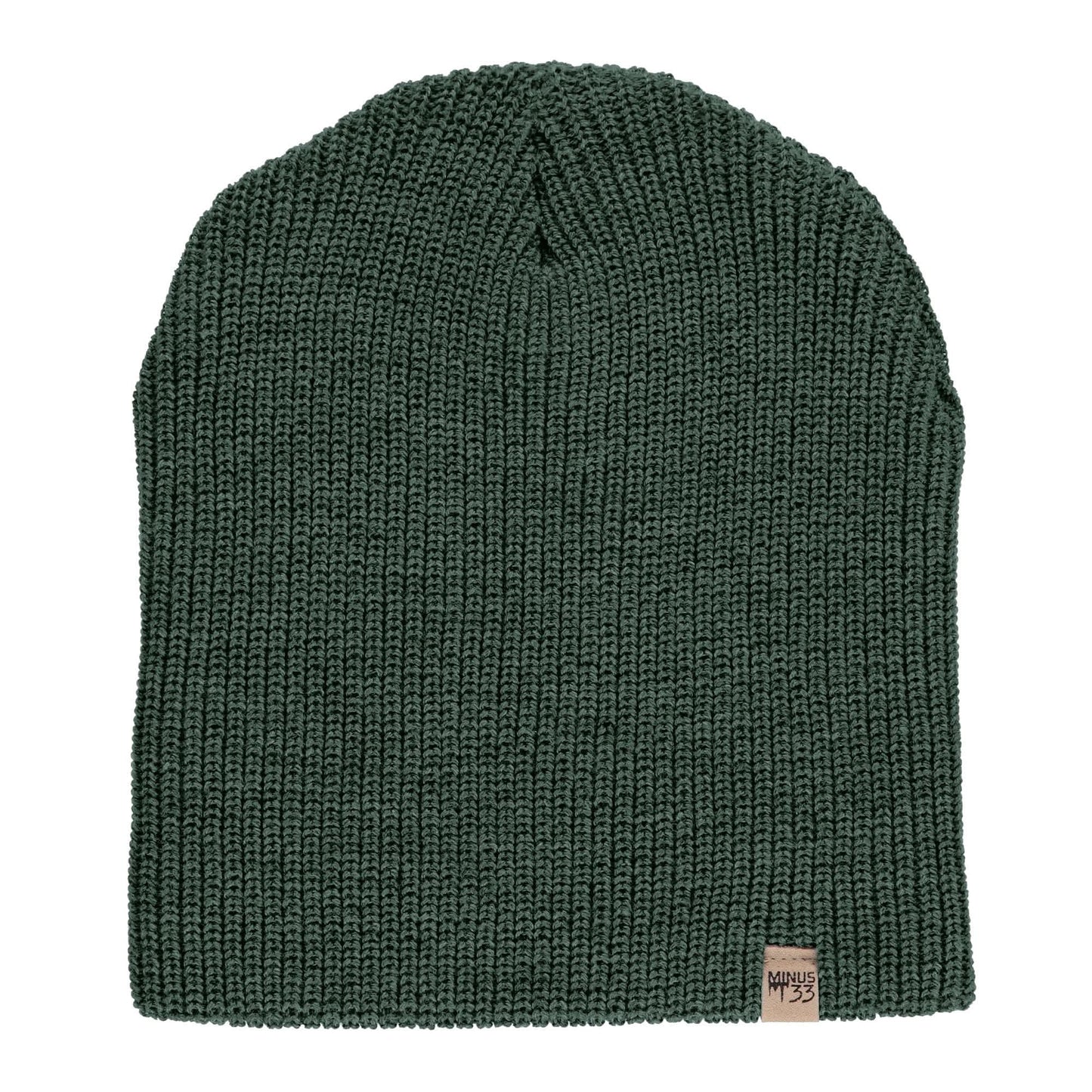 Minus33 Midweight - Everyday Rib Knit Beanie 100% Merino Wool