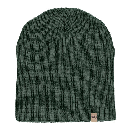 Minus33 Midweight - Everyday Rib Knit Beanie 100% Merino Wool