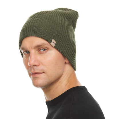 Minus33 Midweight - Everyday Rib Knit Beanie 100% Merino Wool
