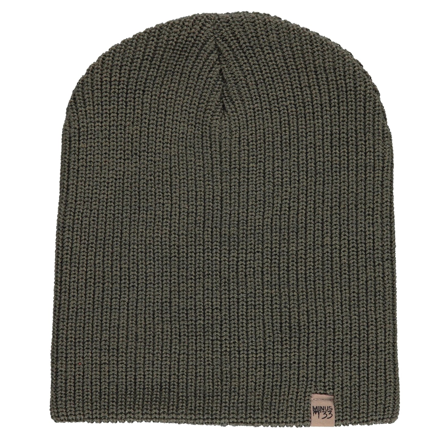 Minus33 Midweight - Everyday Rib Knit Beanie 100% Merino Wool