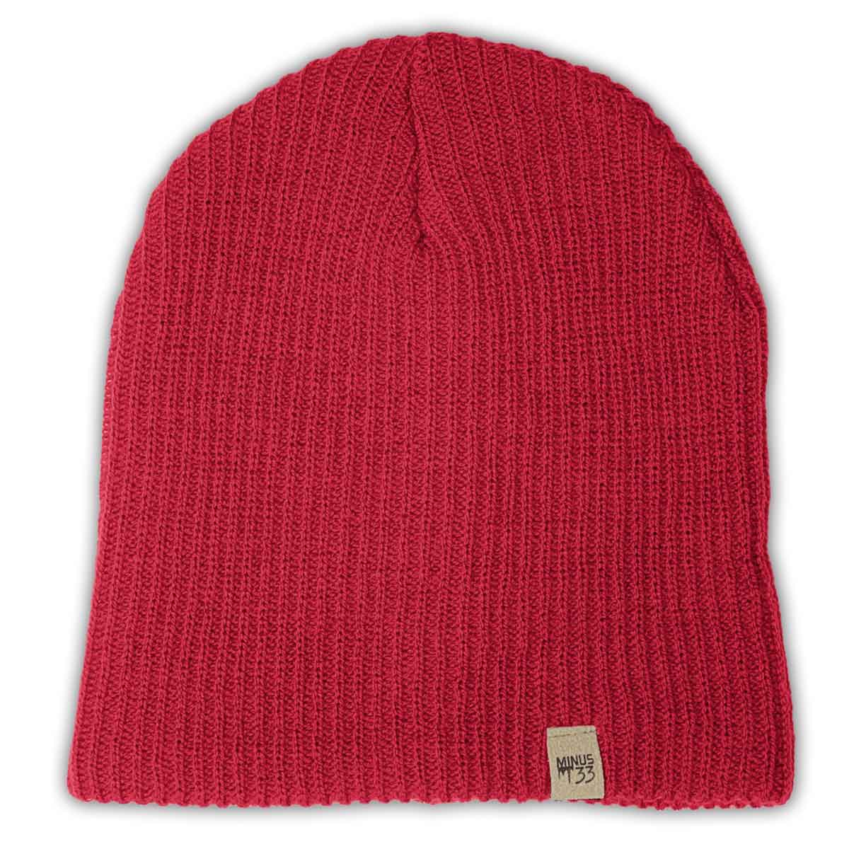 Minus33 Midweight - Everyday Rib Knit Beanie 100% Merino Wool