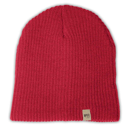 Minus33 Midweight - Everyday Rib Knit Beanie 100% Merino Wool