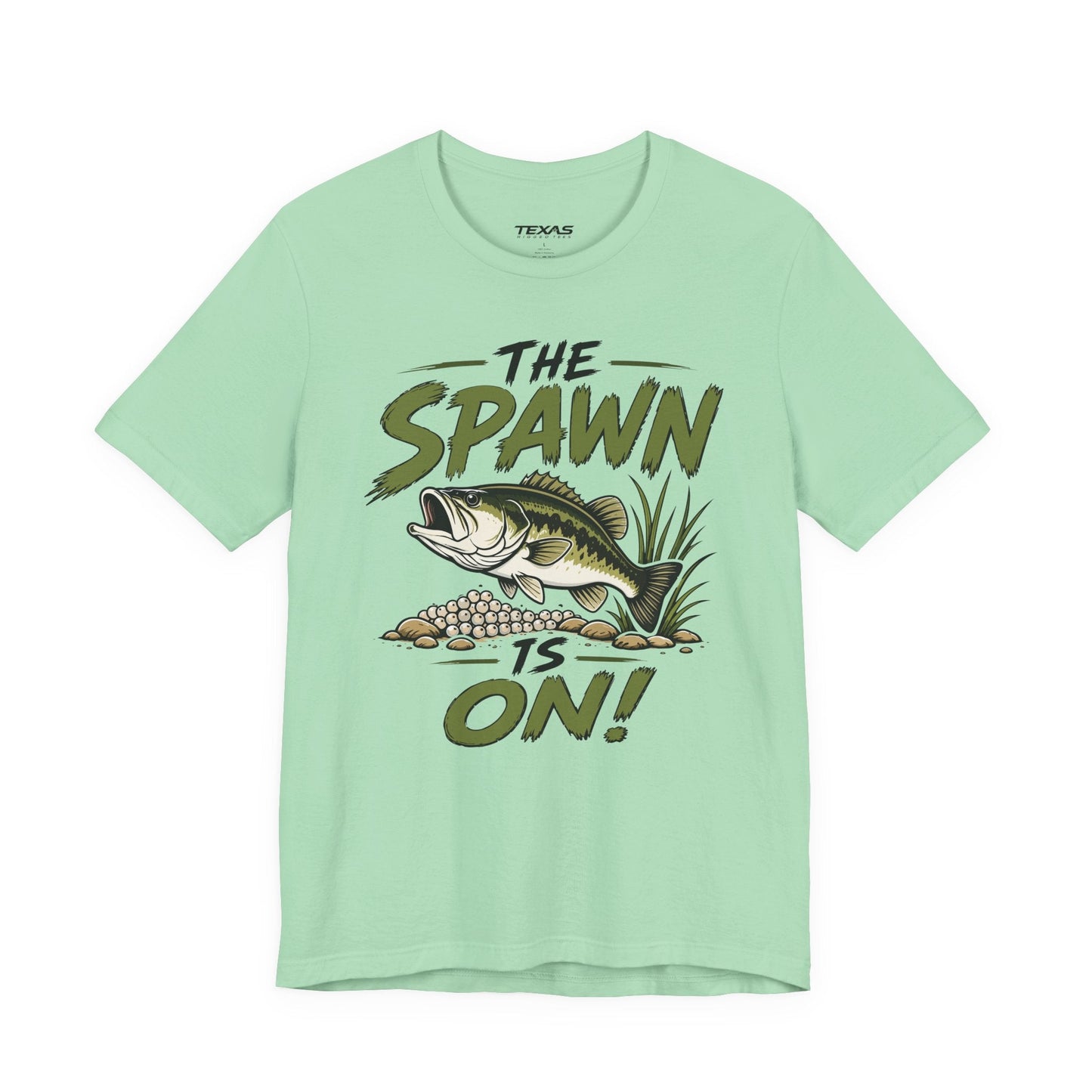 Texas Rigged Tees The Spawn Is On! — Unisex Cotton Tee