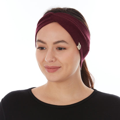 Minus33 Midweight - Everyday Knit Twist Headband 100% Merino Wool