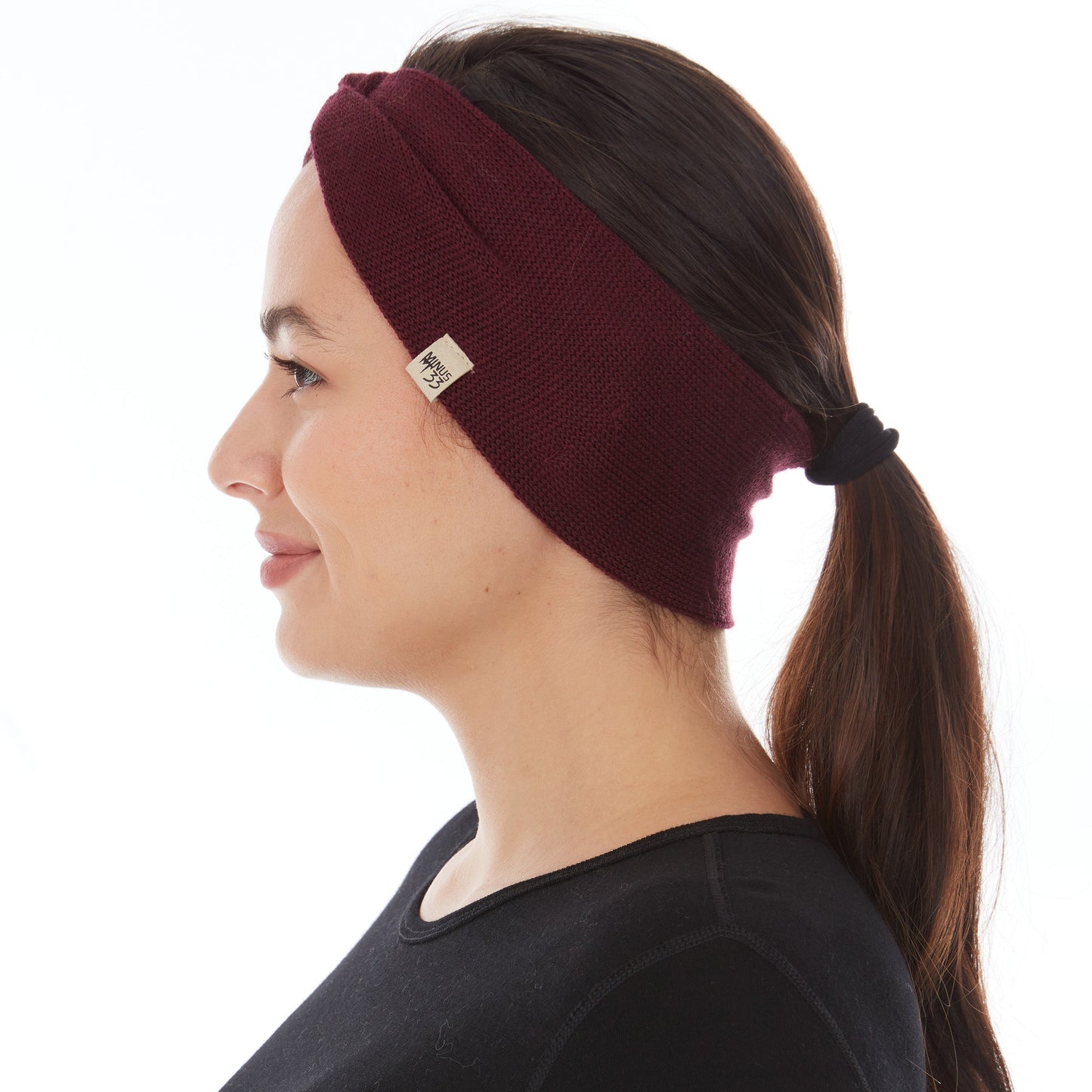 Minus33 Midweight - Everyday Knit Twist Headband 100% Merino Wool