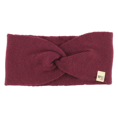 Minus33 Midweight - Everyday Knit Twist Headband 100% Merino Wool