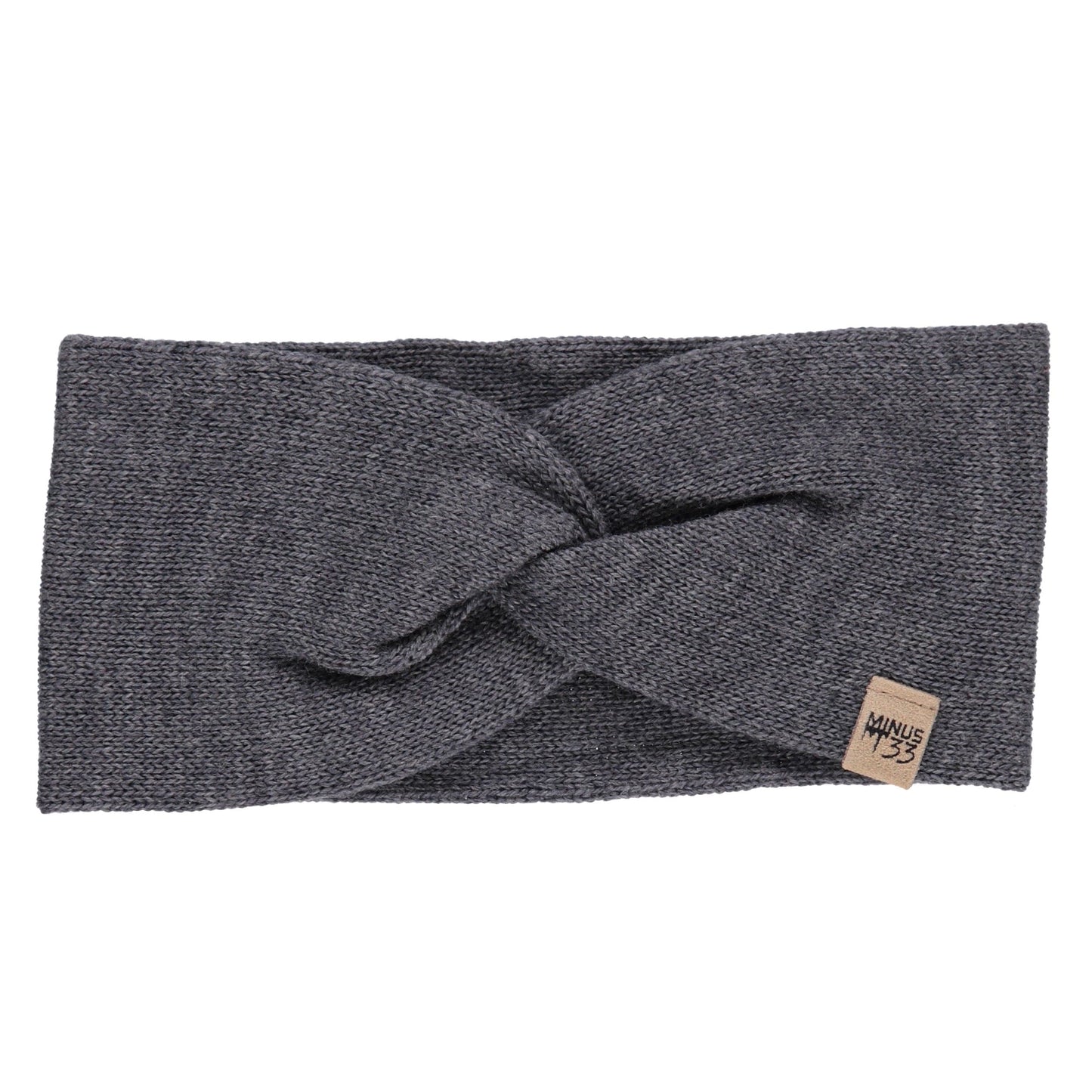 Minus33 Midweight - Everyday Knit Twist Headband 100% Merino Wool