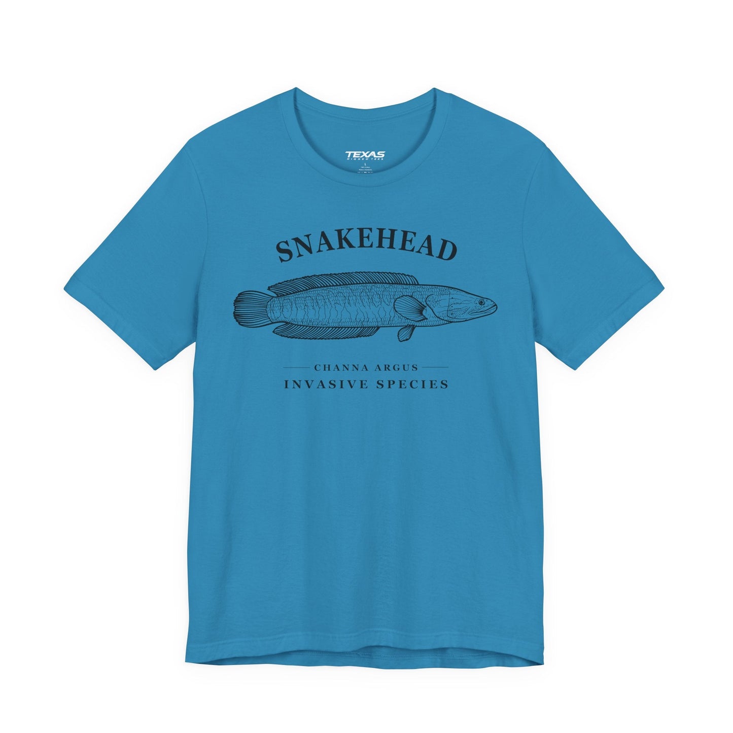 Texas Rigged Tees Snakehead — Unisex Cotton Tee