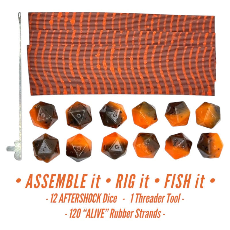 Invinci Core AFTERSHOCK DIY Pack - (Fuzzy Dice Baits)