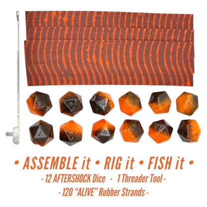 Invinci Core AFTERSHOCK DIY Pack - (Fuzzy Dice Baits)