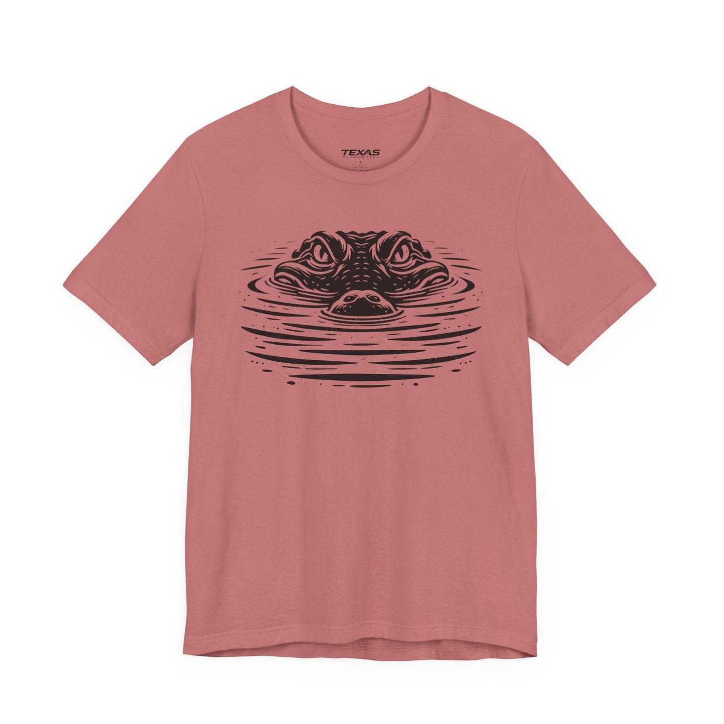 Texas Rigged Tees Alligator Eyes — Unisex Cotton Tee