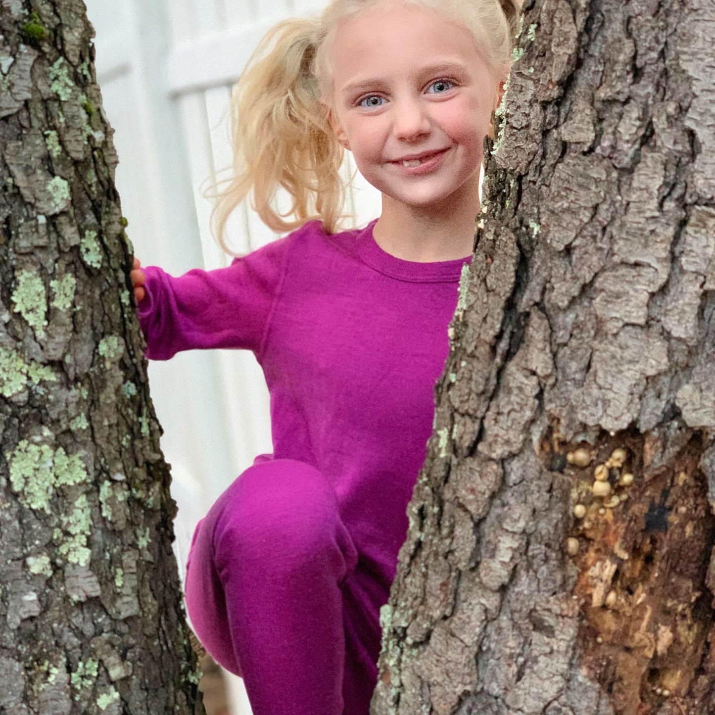 Minus33 - Midweight - Kid's Base Layer Crew 100% Merino Wool