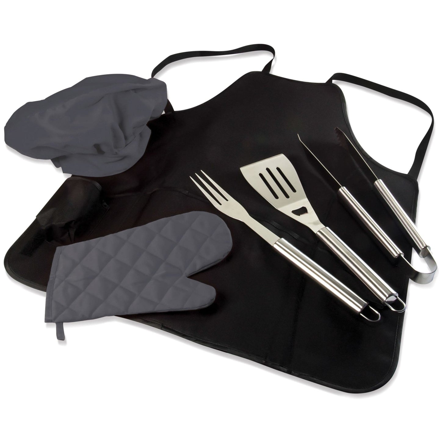 Picnic Time BBQ Apron Tote Pro Grill Set
