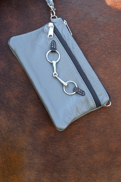 Remarkable Leather Goods Fair Hill Wristlet