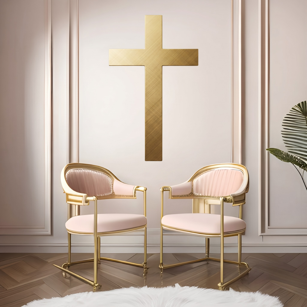 MetalPlex - Cross - Metal Wall Art