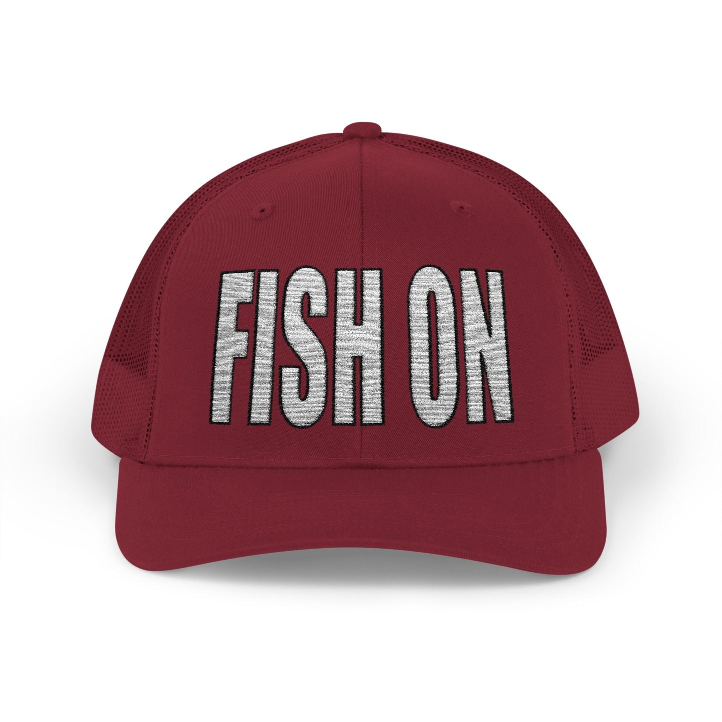 Texas Rigged Tees FISH ON — Embroidered Baseball Cap