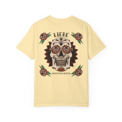 Liebe Calavera Rosa T-Shirt