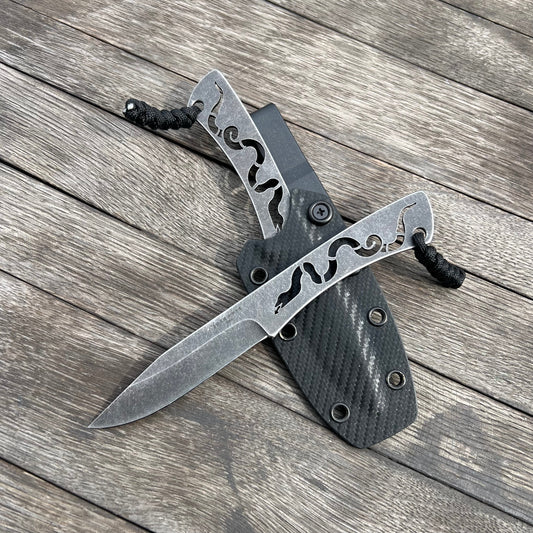 Join or Die Knives Shale Finish Snek Knife