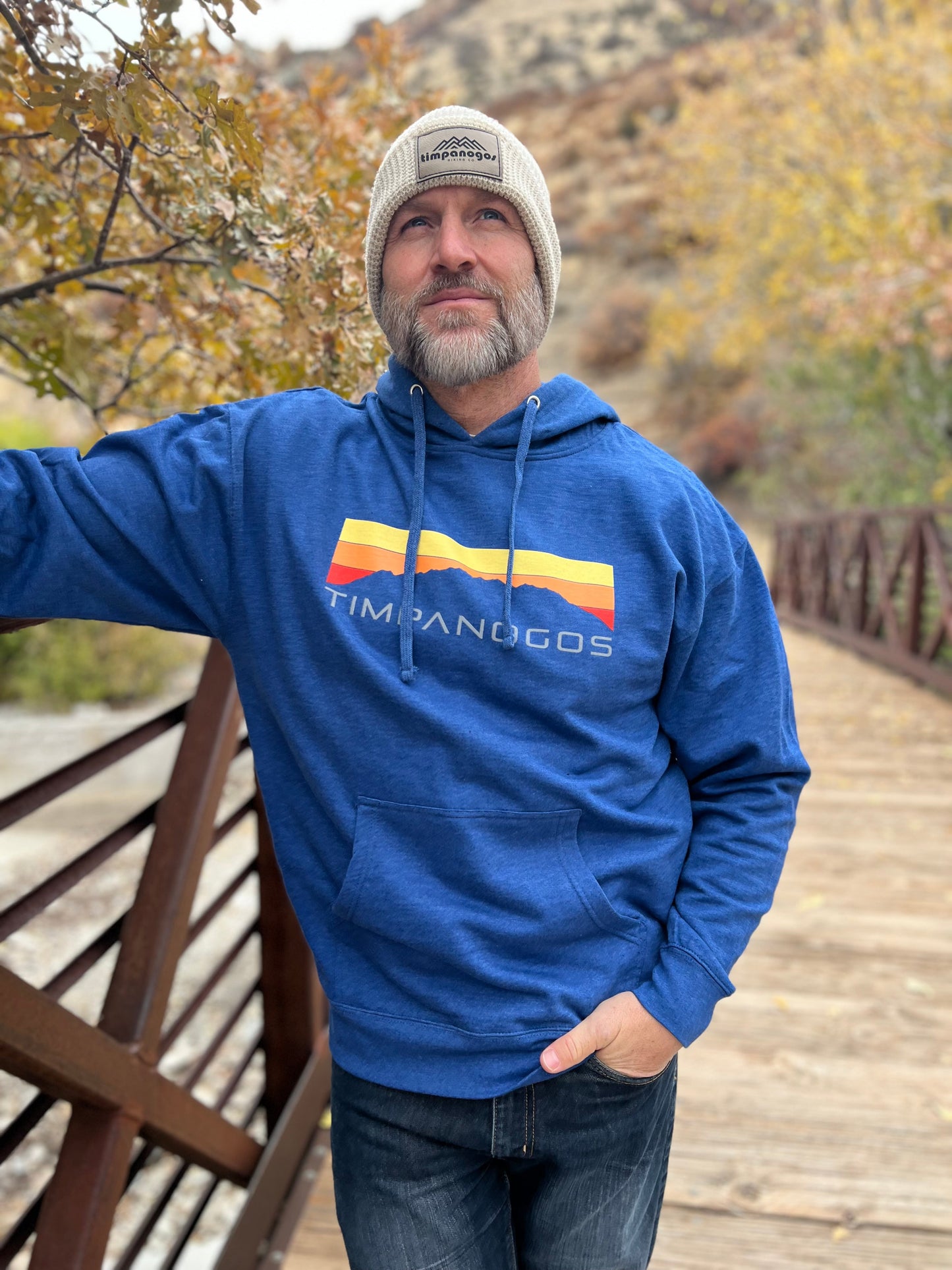 Timpanogos Hiking Co. Retro Mountain Classic Hoodie