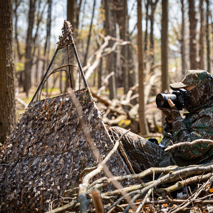 Nukem Hunting Hunting Blind - Mossy Oak Country Roots 3D Leafy