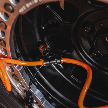 EZ FLATE Recoil 4-Way Hose kit with Air Command